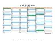 calendrier 2023 vierge