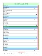 calendrier août 2015 complet